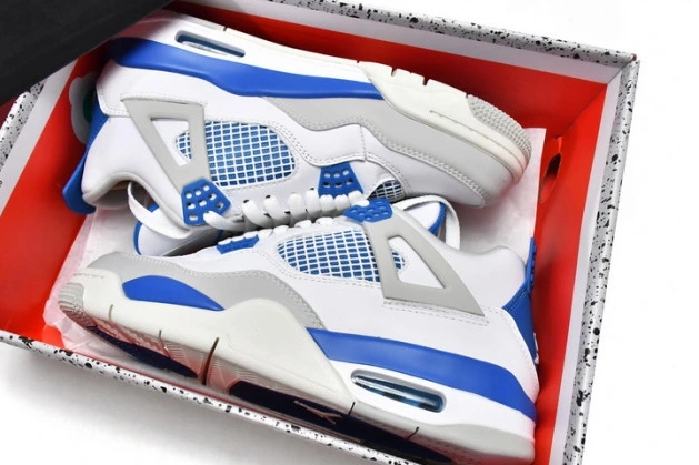 Rep TBK 4 Air Jordan (2012) Military Blue Retro 308497-105 0714